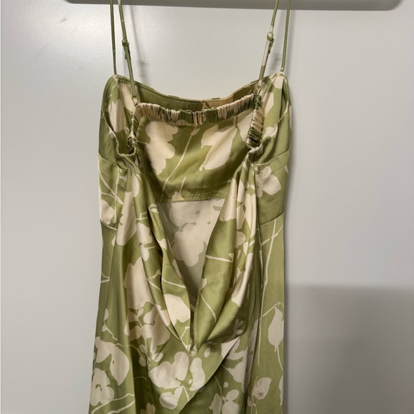 Floral Green Maxi Dress - Picture 5 of 5